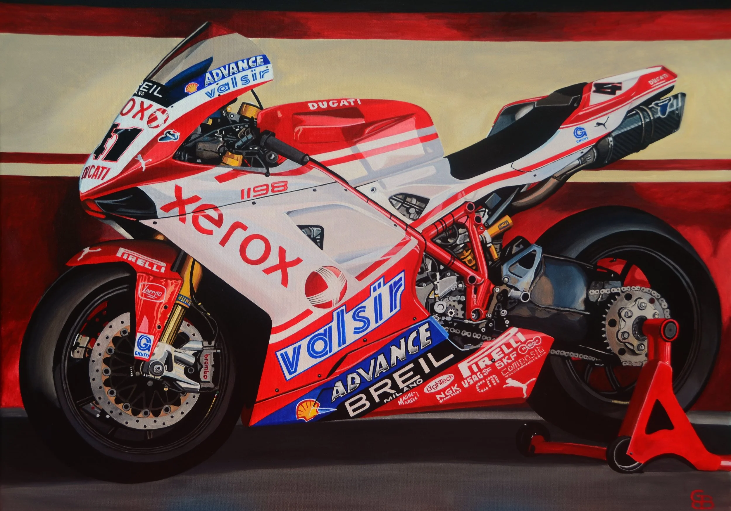 De Bont Art - Realistic Paintings - Unique handmade painting of a